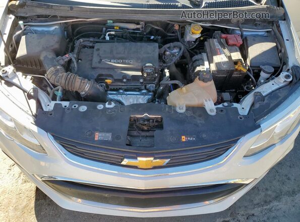 1G1JG6SB0L4124535 2020 CHEVROLET SONIC Серебряный Вид задней части салона