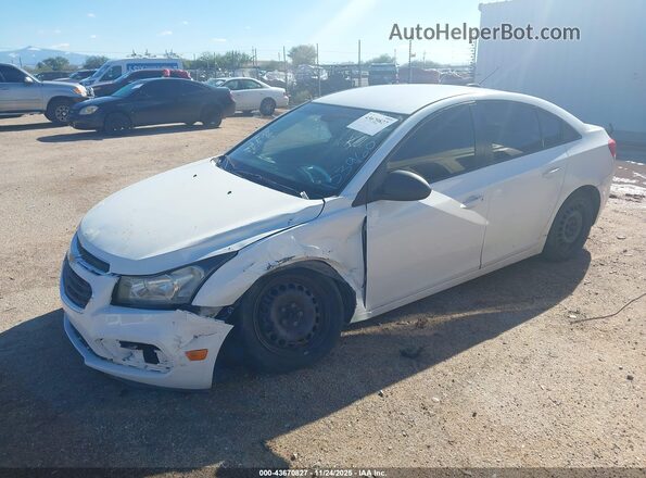 1G1PC5SH5G7153960 2016 CHEVROLET CRUZE Белый Передняя левая четверть