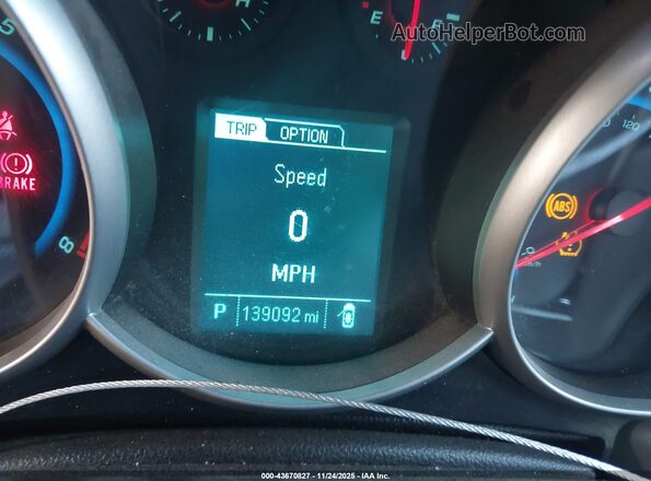 1G1PC5SH5G7153960 2016 CHEVROLET CRUZE Белый Вид задних сидений