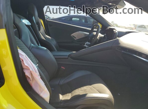 1G1Y72D41L5000127 2020 CHEVROLET CORVETTE Yellow 