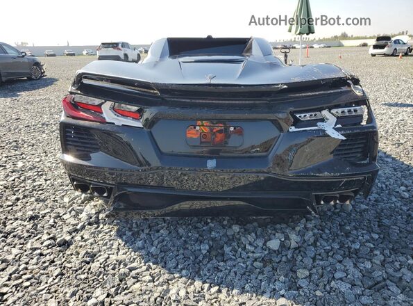 1G1Y83D42L5113751 2020 CHEVROLET CORVETTE Black Widok z tyłu