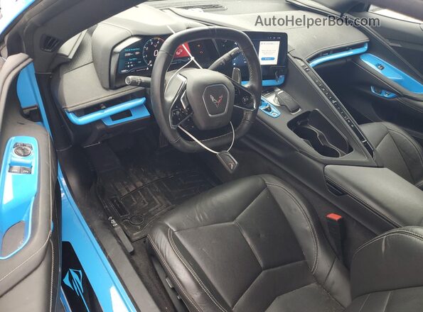 1G1YA2D40R5114730 2024 CHEVROLET CORVETTE Blue Widok deski rozdzielczej