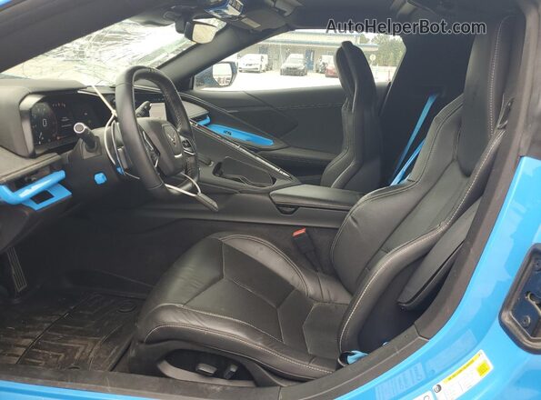 1G1YA2D40R5114730 2024 CHEVROLET CORVETTE Blue Widok wnętrza z przodu