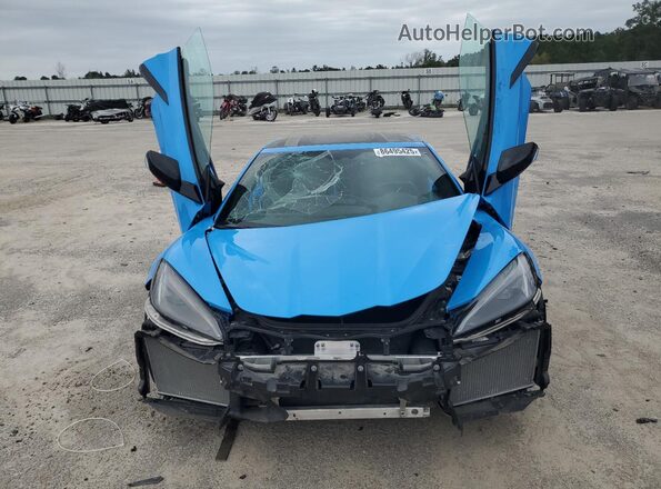 1G1YA2D40R5114730 2024 CHEVROLET CORVETTE Blue Widok komory silnika