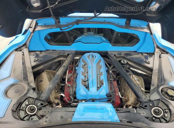 1G1YA2D40R5114730 2024 CHEVROLET CORVETTE Blue Widok wnętrza z tyłu