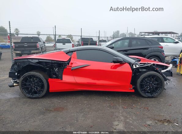 1G1YA2D44R5113581 2024 CHEVROLET CORVETTE Красный Панорамный вид салона 360°