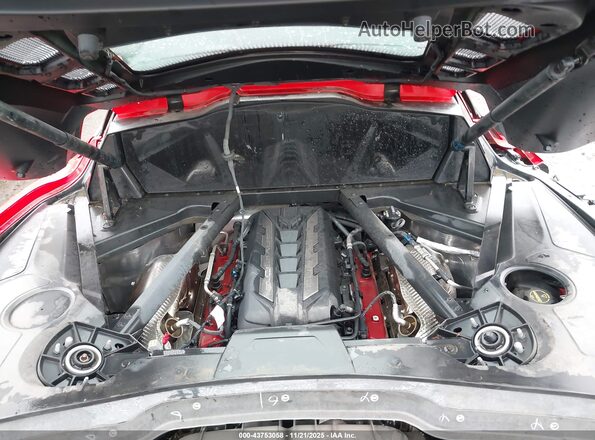 1G1YA2D44R5113581 2024 CHEVROLET CORVETTE Красный Вид сзади