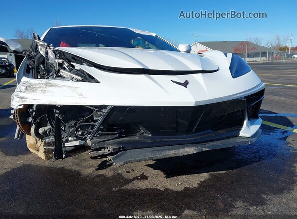 1G1YA2D45P5111481 2023 CHEVROLET CORVETTE White Вид щитка приладів