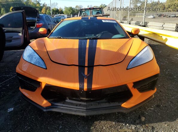 1G1YA2D45P5120522 2023 CHEVROLET CORVETTE Orange წინა ხედი