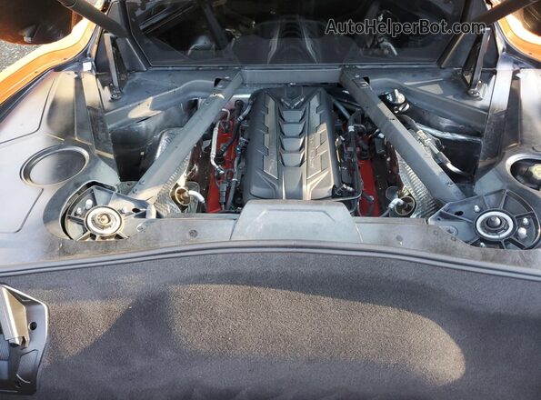 1G1YA2D45P5120522 2023 CHEVROLET CORVETTE Orange უკანა სალონის ხედი