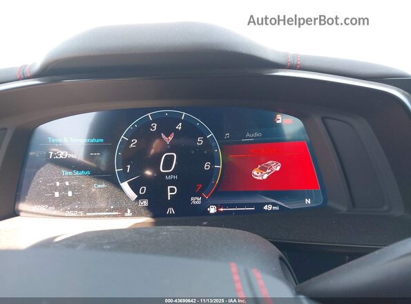 1G1YA2D45S5101784 2025 CHEVROLET CORVETTE White Вид задніх сидінь