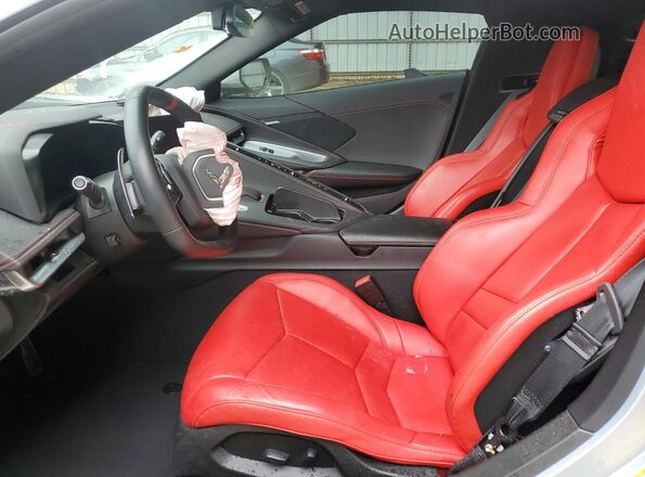 1G1YA2D49N5104403 2022 CHEVROLET CORVETTE Silver Vista interior delantera