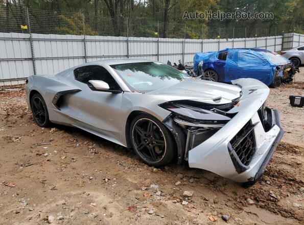 1G1YA2D49N5104403 2022 CHEVROLET CORVETTE Silver Delantero derecho