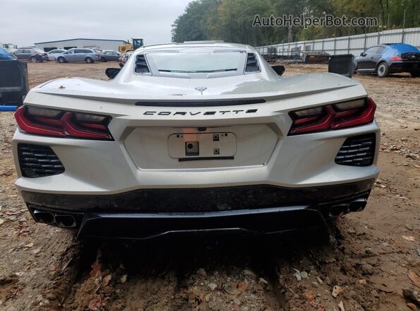 1G1YA2D49N5104403 2022 CHEVROLET CORVETTE Silver Vista trasera