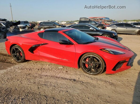 1G1YA2D49P5137839 2023 CHEVROLET CORVETTE Red Առջևի աջ