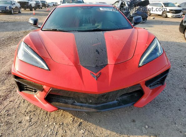 1G1YA2D49P5137839 2023 CHEVROLET CORVETTE Red Դիմացի տեսք