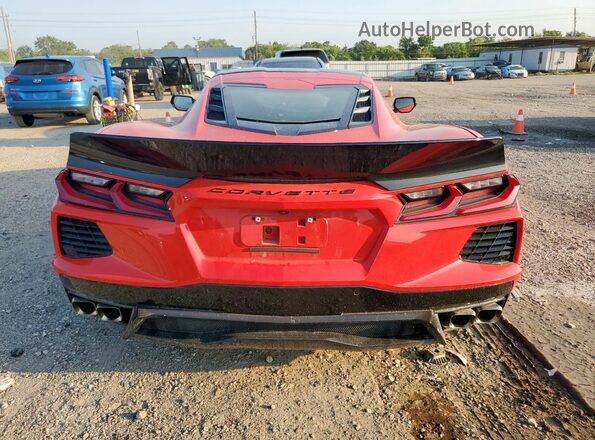 1G1YA2D49P5137839 2023 CHEVROLET CORVETTE Red Հետևի տեսք