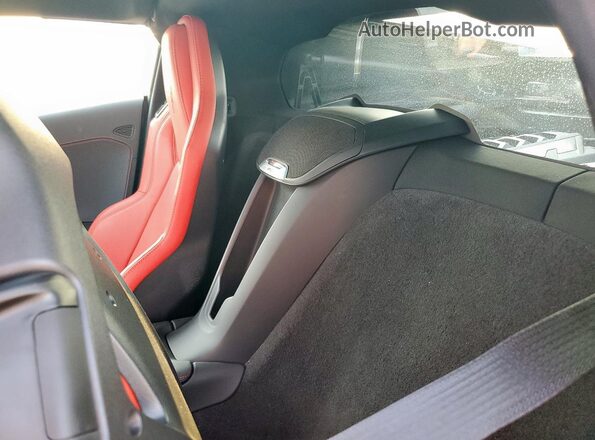 1G1YA2D49P5137839 2023 CHEVROLET CORVETTE Red Հետևի նստատեղերի տեսք