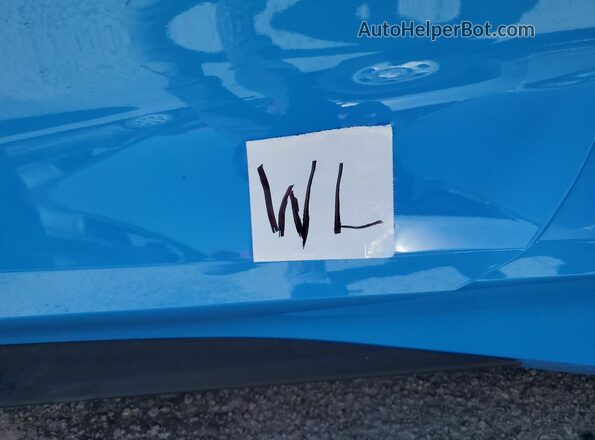 1G1YA2D4XS5101800 2025 CHEVROLET CORVETTE Blue Вид підкапотного простору