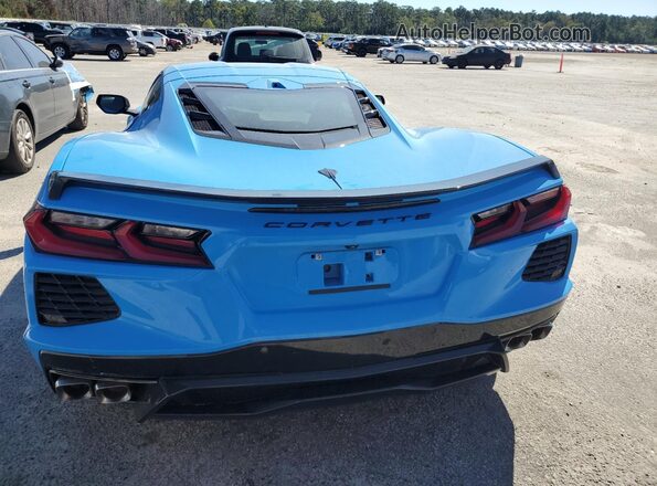 1G1YA2D4XS5101800 2025 CHEVROLET CORVETTE Blue Вид ззаду