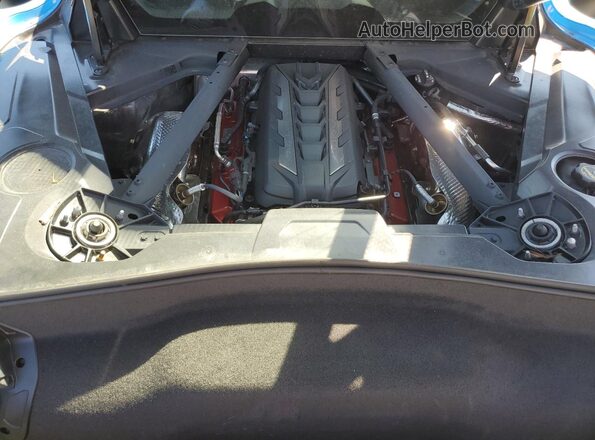 1G1YA2D4XS5101800 2025 CHEVROLET CORVETTE Blue Вид задньої частини салону