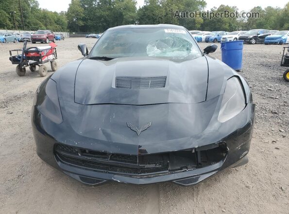 1G1YA2D70K5119040 2019 CHEVROLET CORVETTE Черный Вид спереди