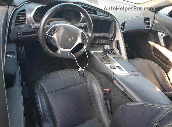 1G1YA2D70K5119040 2019 CHEVROLET CORVETTE Черный Вид панели приборов