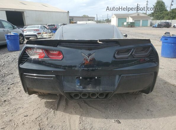 1G1YA2D70K5119040 2019 CHEVROLET CORVETTE Черный Вид сзади
