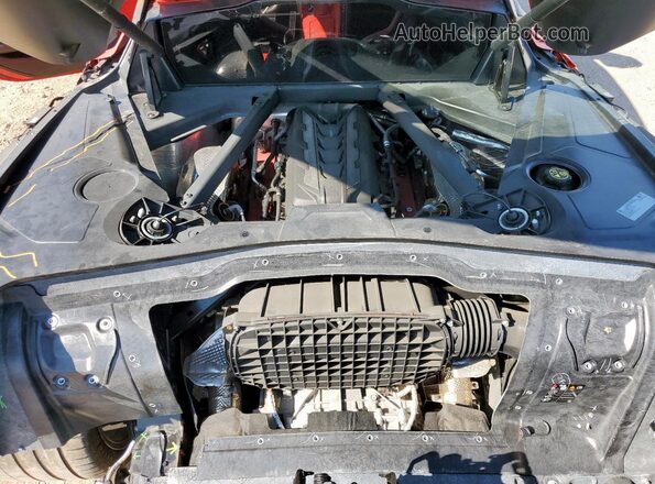 1G1YB2D40M5114183 2021 CHEVROLET CORVETTE Red Rear interior view
