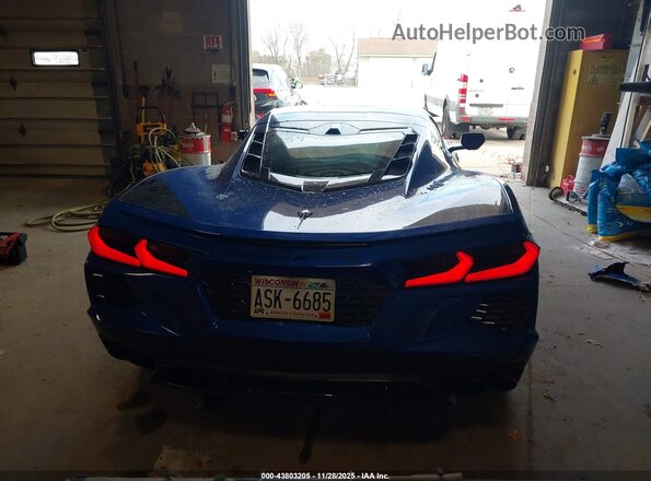 1G1YB2D41M5102124 2021 CHEVROLET CORVETTE Blue 