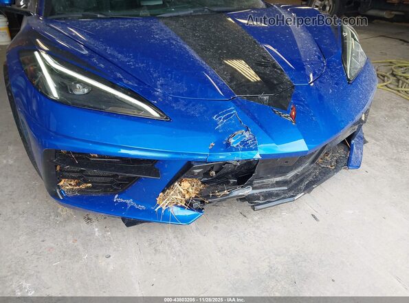 1G1YB2D41M5102124 2021 CHEVROLET CORVETTE Blue 