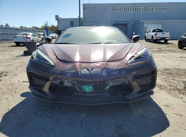 1G1YB2D49P5126529 2023 CHEVROLET CORVETTE Brown Widok z przodu