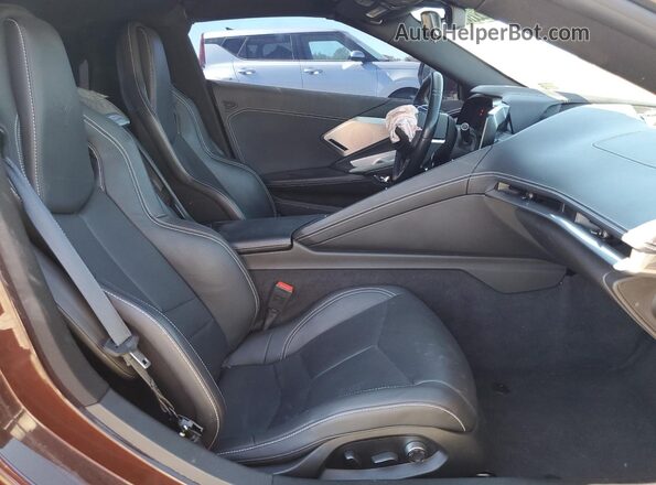 1G1YB2D49P5126529 2023 CHEVROLET CORVETTE Brown Widok tylnych siedzeń