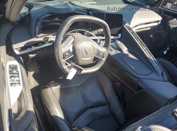 1G1YB3D49P5103015 2023 CHEVROLET CORVETTE Black Vista del salpicadero