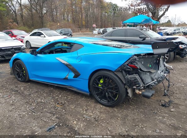 1G1YC2D46P5105411 2023 CHEVROLET CORVETTE Blue Vista interior de 360 grados