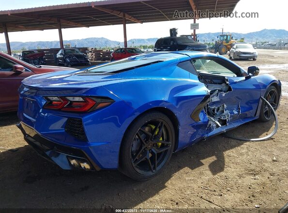 1G1YC2D48M5105759 2021 CHEVROLET CORVETTE Blue უკანა მარჯვენა