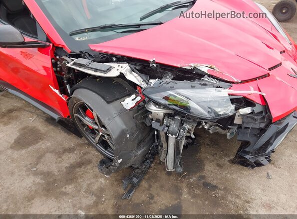 1G1YC3D41M5125955 2021 CHEVROLET CORVETTE Red Front view