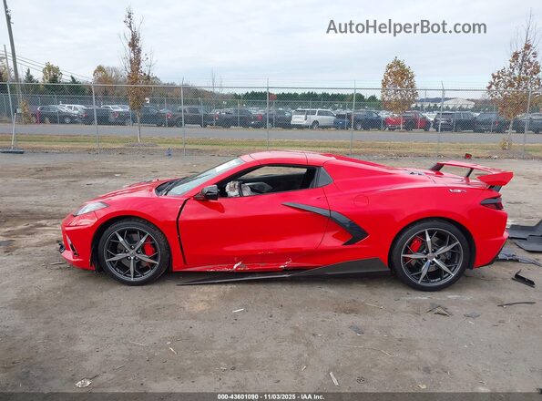 1G1YC3D41M5125955 2021 CHEVROLET CORVETTE Red 