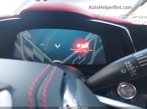 1G1YC3D49R5116735 2024 CHEVROLET CORVETTE Gray Widok tylnych siedzeń