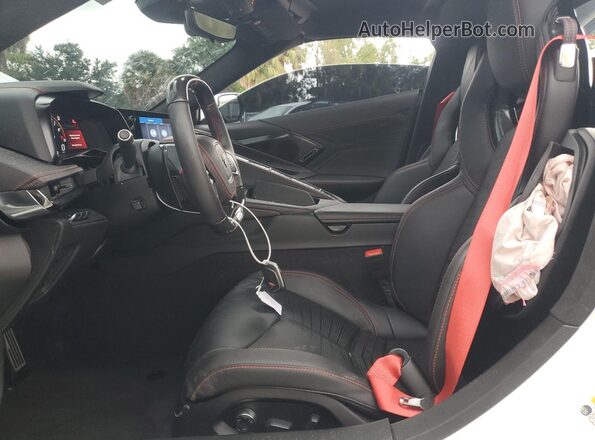 1G1YF2D31P5600159 2023 CHEVROLET CORVETTE White Vista interior delantera