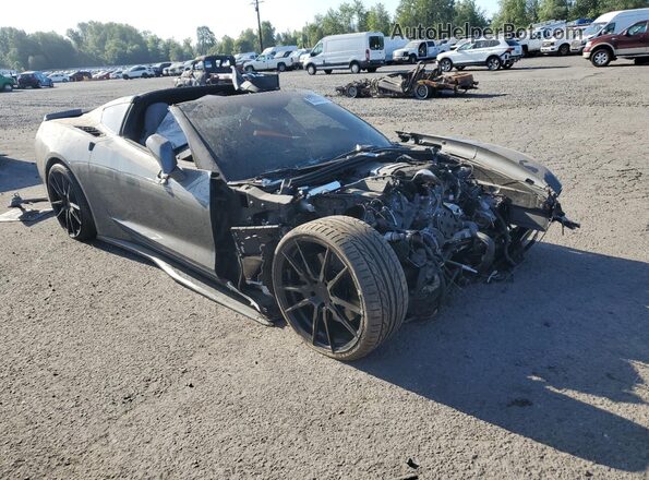 1G1YK2D79G5117758 2016 CHEVROLET CORVETTE Black Przód prawy