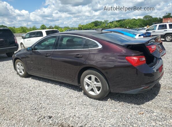 1G1ZB5ST3LF018489 2020 CHEVROLET MALIBU Maroon Հետևի ձախ