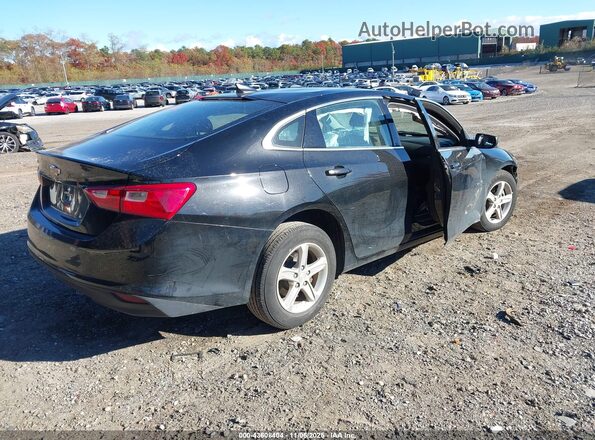 1G1ZB5ST3NF182926 2022 CHEVROLET MALIBU Black უკანა მარჯვენა