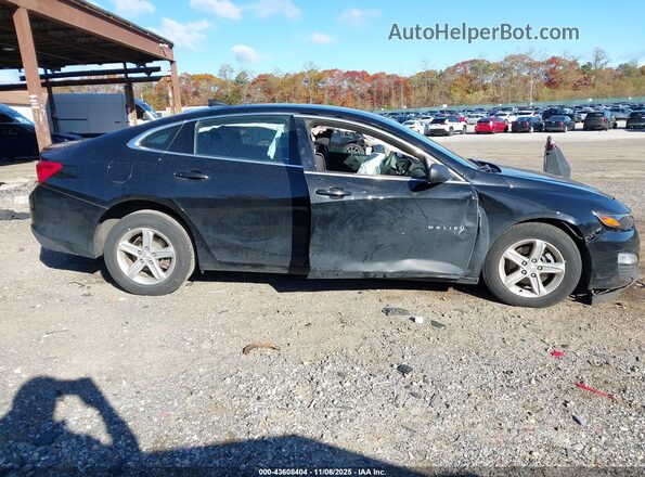 1G1ZB5ST3NF182926 2022 CHEVROLET MALIBU Black უკანა სალონის ხედი