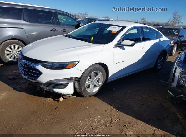 1G1ZB5ST4RF105651 2024 CHEVROLET MALIBU White Առջևի ձախ երեք քառորդ տեսարան