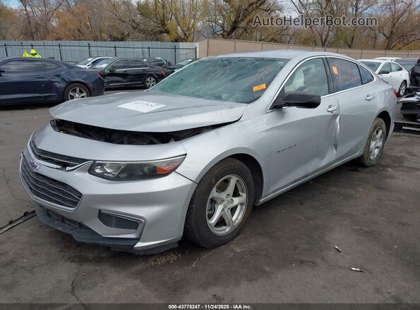 1G1ZB5ST7GF194659 2016 CHEVROLET MALIBU Silver Առջևի ձախ երեք քառորդ տեսարան