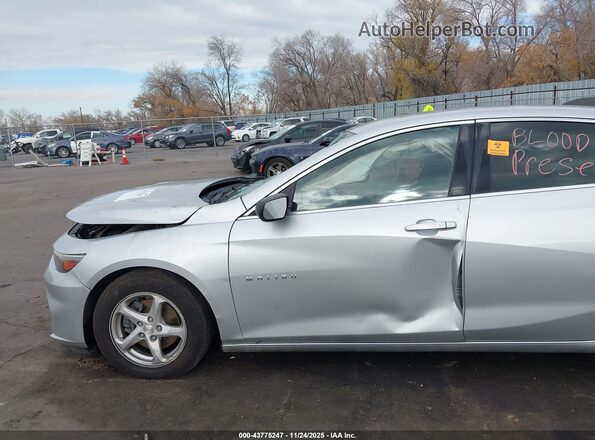 1G1ZB5ST7GF194659 2016 CHEVROLET MALIBU Silver Դիմացի տեսք