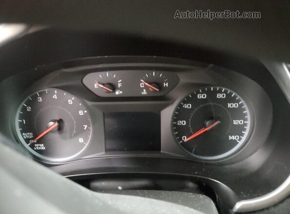1G1ZC5ST2SF127618 2025 CHEVROLET MALIBU Blue Vista del cuadro de instrumentos