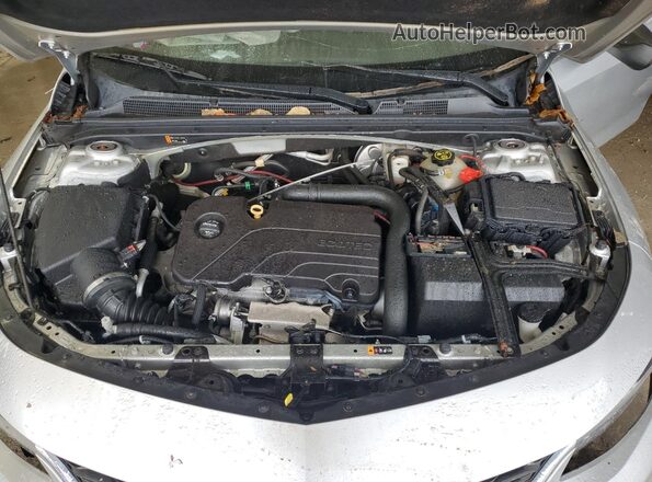 1G1ZC5ST3JF286646 2018 CHEVROLET MALIBU Silver Vista interior trasera