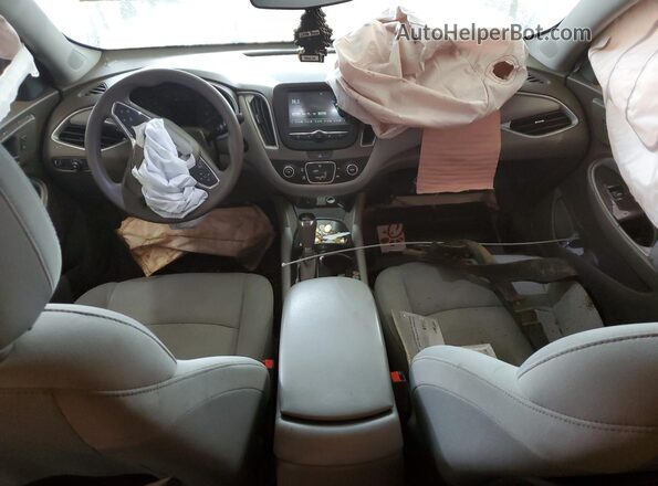 1G1ZC5ST3JF286646 2018 CHEVROLET MALIBU Silver Vista del salpicadero
